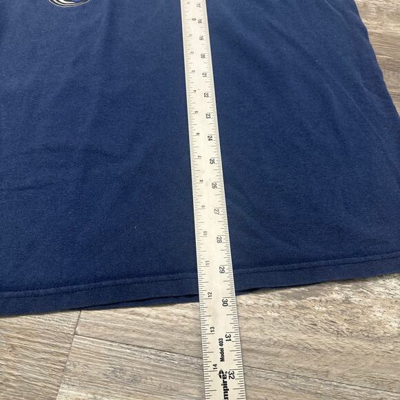 Vintage Y2K Nike Dallas Mavericks Make Some Noise Blue Men XL Basketball T-Shirt - Picture 8 of 9